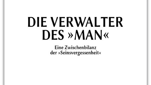 Hörbuch komplett: Das Ende des Individuums? – Die Verwalter des »Man« | Band 18